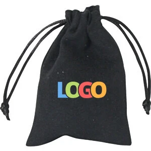 Sac en velours noir, petit