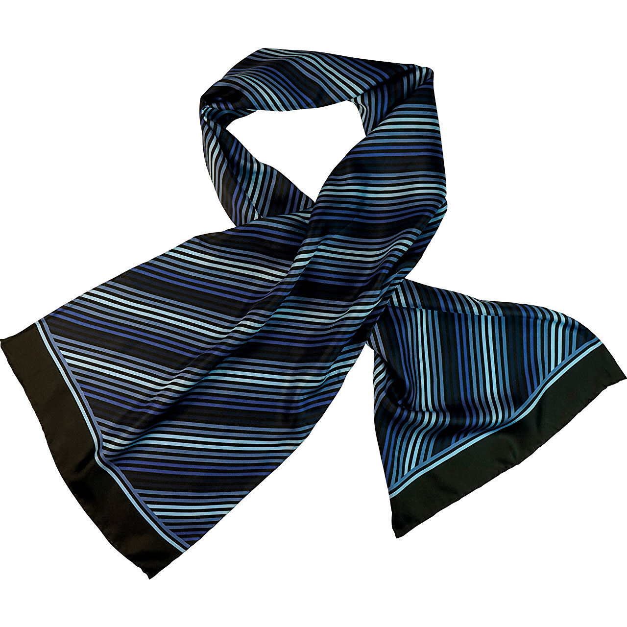 Unisex-Flaggenschal – Irish/Scottish/UK Design, Satin-Streifen, Für Sport-Events & Partys