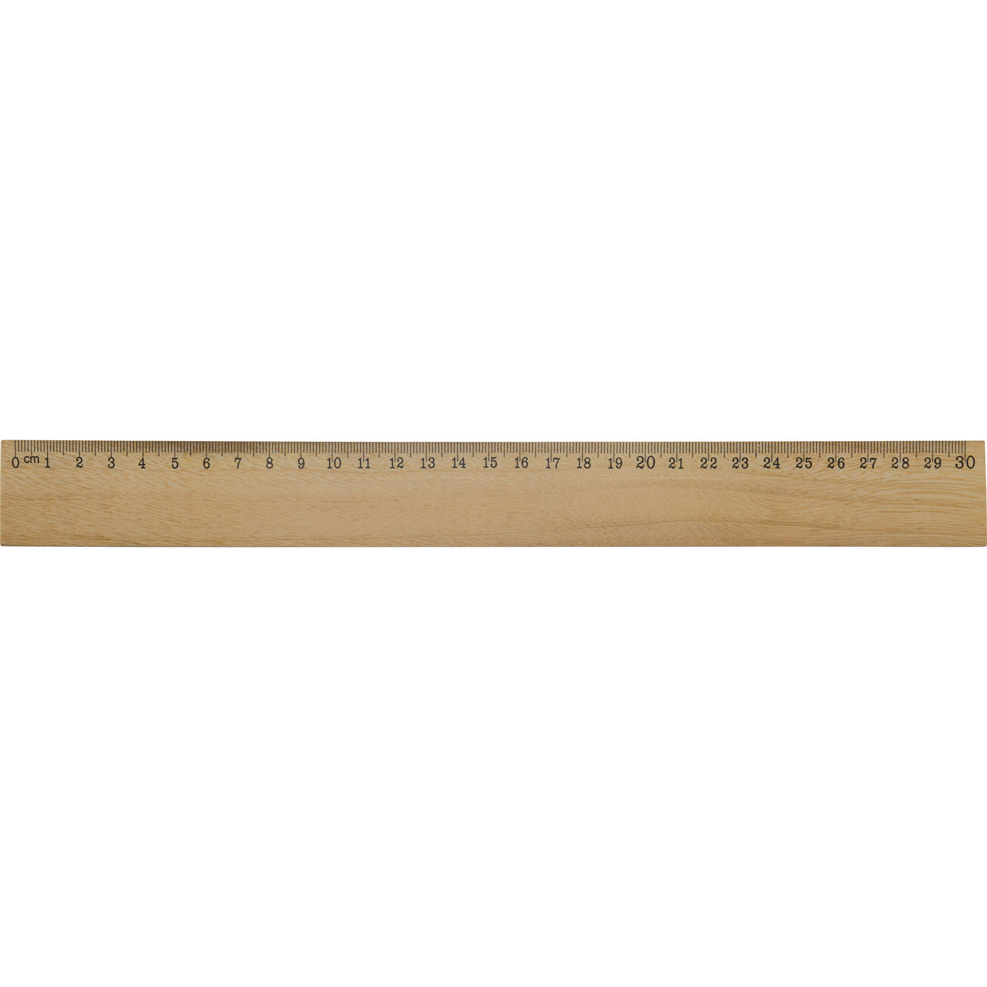 Holzlineal 30cm (holz, Holz, 19g) als Werbemittel Auf GIFFITS