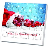 Calendrier de l'Avent XS avec boules croustillantes au chocolat au lait Brandt