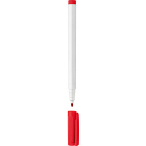 STAEDTLER Lumocolor Whiteboard Pen , Staedtler, rot, Kunststoff, 14,10cm x 0,90cm x 0,90cm (Länge x Höhe x Breite)