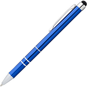 Charleston Stylus Kugelschreiber , blau, Aluminium, 13,40cm (Länge)