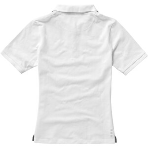 Calgary Poloshirt Für Damen , weiß, Piqué Strick  Baumwolle, 200 g/m2, XS, 