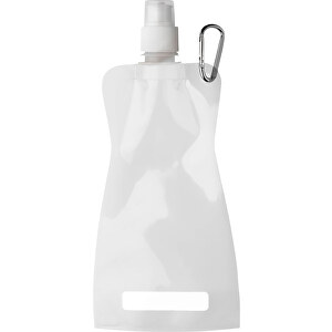 Trinkflasche Basic , weiß, PE, PP, PA, 26,50cm x 3,10cm x 12,00cm (Länge x Höhe x Breite)