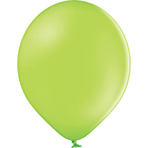 Luftballon Pastell-Siebdruck , apfelgrün, Naturlatex, 27,00cm x 29,00cm x 27,00cm (Länge x Höhe x Breite)