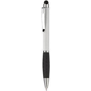 Kugelschreiber Mercurius Mit Touch , weiss, ABS & Metall, 13,70cm (Länge)