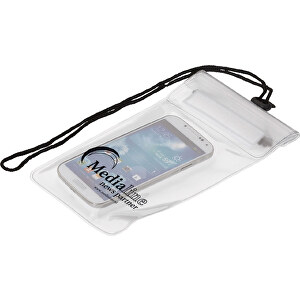 Wasserdichte Smartphonetasche , transparent, PVC (non-phthalate), 22,00cm x 12,70cm (Länge x Breite)