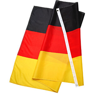 Flagge 'Nations' 1,5 M , Deutschland-Farben, Textil, 150,00cm x 88,00cm (Länge x Breite)