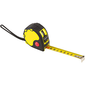Maßband BASIC I, 3m , gelb, schwarz, Kunststoff / Stahl, 6,40cm x 3,80cm x 6,10cm (Länge x Höhe x Breite)