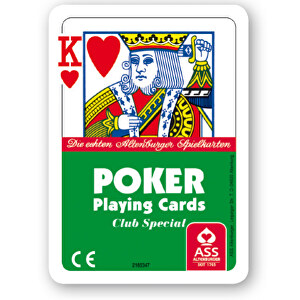 Poker Breitformat Int. Bild Im Kunststoffetui , 320 g/m² Spielkartenkarton, 2,40cm x 9,60cm x 6,90cm (Länge x Höhe x Breite)