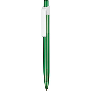 Kugelschreiber Insider Transparent S , Ritter-Pen, limonen-grün, ABS-Kunststoff, 14,20cm (Länge)
