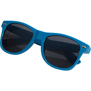 Sonnenbrille STYLISH , blau, Kunststoff / Polyacryl, 1,00cm (Länge)