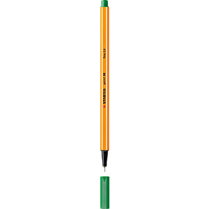 STABILO Point 88 Fineliner , Stabilo, grün, Kunststoff, 16,80cm x 0,80cm x 0,80cm (Länge x Höhe x Breite)