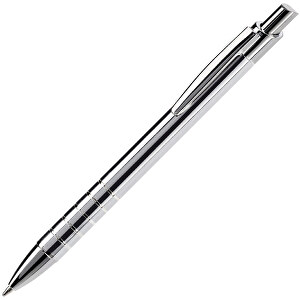 Kugelschreiber Talagante , silber, Metall, 13,90cm (Länge)