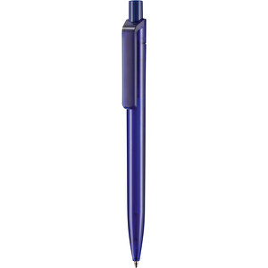 Kugelschreiber INSIDER TRANSPARENT , Ritter-Pen, ozean-blau, ABS-Kunststoff, 14,00cm (Länge)
