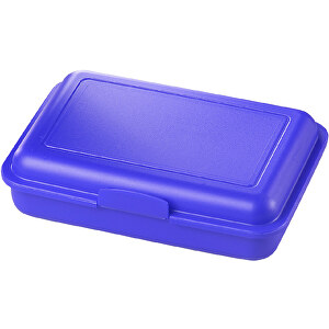 Vorratsdose 'School-Box' Junior , standard-blau PP, Kunststoff, 16,00cm x 4,10cm x 11,70cm (Länge x Höhe x Breite)