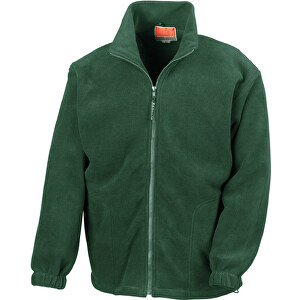Active Fleece Jacke Mit Durchgehendem Reissverschluss , Result, waldgrün, 100 % Polyester, XS, 
