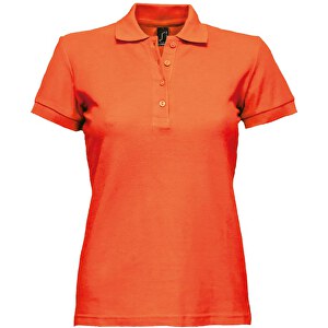 Ladies Polo People 210 , Sol´s, orange, 100 % Baumwolle, S, 