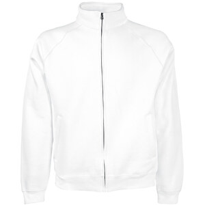 New Sweat Jacket , Fruit of the Loom, weiss, 2XL, 