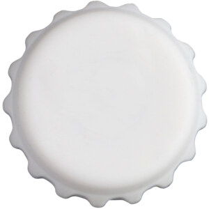 Korki - Flaschenverschluss , weiss, Silikon, 