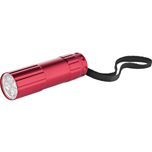 Metmaxx® LED-Taschenlampe 'LED2Start' Rot , Metmaxx, rot, Aluminium, 9,00cm x 2,50cm x 2,50cm (Länge x Höhe x Breite)