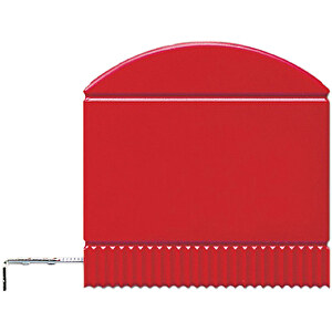 Sichtfenster Taschenbandmass TOP 2 M , rot, ABS-Kunststoff, 6,50cm x 2,10cm x 6,50cm (Länge x Höhe x Breite)
