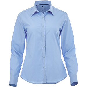 Hamell Langärmlige Bluse , hellblau, Popline aus 96% Baumwolle, 4% Elastan, XS, 
