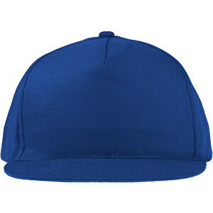 Baseball Kappe Mit 5 Segmenten , blau, 100% Twill Baumwolle, 