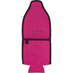 Flaschenhalter COOL HIKING , pink, SBR / Polyester, 29,00cm x 0,50cm x 11,50cm (Länge x Höhe x Breite)