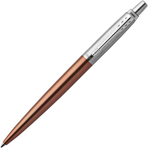 Parker Jotter Bond Street Kugelschreiber , Parker, kupfer / silber, Edelstahl, 12,90cm x 12,80cm (Länge x Höhe)