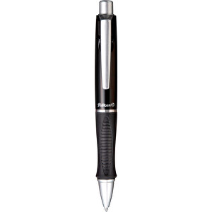 Pelikan Kugelschreiber BigSize , Pelikan, schwarz opak, Kunststoff, 14,00cm x 2,00cm x 2,00cm (Länge x Höhe x Breite)