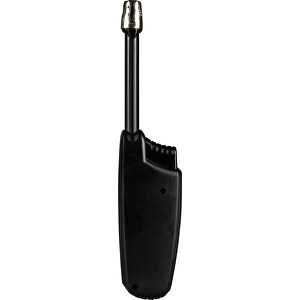 Lux Tele Piezo Feuerzeug , schwarz, Kunststoff, 11,50cm x 1,80cm x 3,50cm (Länge x Höhe x Breite)
