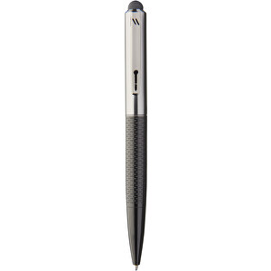 Dash Stylus Kugelschreiber , Marksman, schwarz, Metall, 14,00cm (Höhe)