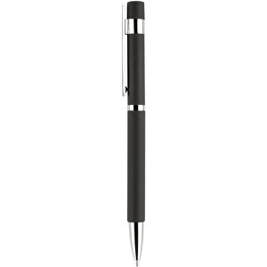 Kugelschreiber ONYX K-IX Mit Geschenkverpackung , Promo Effects, schwarz, Metall gummiert, 13,80cm (Länge)