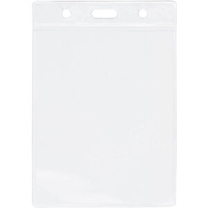 Lorenzo Ausweishalter , transparent klar, PVC, 8,50cm x 12,00cm x 0,10cm (Länge x Höhe x Breite)
