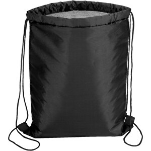 Kühlrucksack ISO COOL , schwarz, 210D Polyester, 32,00cm x 42,00cm (Länge x Breite)