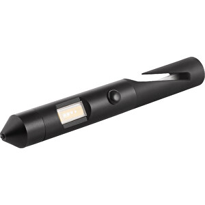 Metmaxx® LED MegaBeam Sicherheitslampe 'COBSecurity' Schwarz , Metmaxx, schwarz, Metall/Kunststoff, 15,00cm x 2,20cm (Länge x Breite)