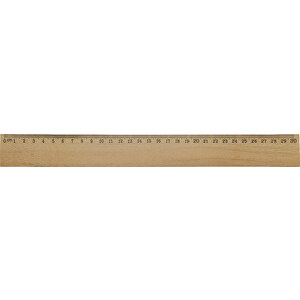 Holzlineal 30cm , holz, Holz, 31,00cm x 0,30cm x 3,30cm (Länge x Höhe x Breite)