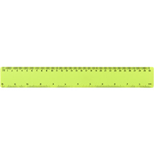 Rothko 30 Cm Kunststofflineal , limone, PP Kunststoff, 31,30cm x 0,10cm x 4,20cm (Länge x Höhe x Breite)