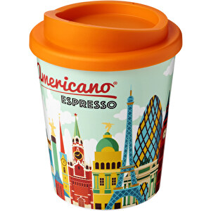 Brite-Americano® Espresso 250 Ml Isolierbecher , orange, PP Kunststoff, 12,00cm (Höhe)