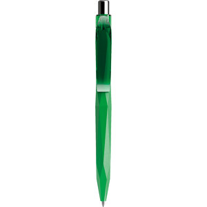 Prodir QS20 PRT Push Kugelschreiber , Prodir, hellgrün / silber poliert, Kunststoff/Metall, 14,10cm x 1,60cm (Länge x Breite)