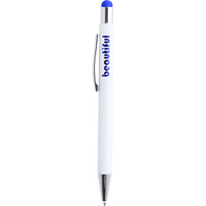 Kugelschreiber Pointer WONER , blau, Aluminium, 14,20cm (Breite)
