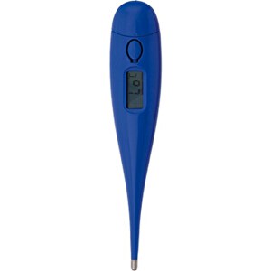 Digitales Thermometer KELVIN , blau, Kunststoff, 2,50cm x 1,00cm x 14,40cm (Länge x Höhe x Breite)