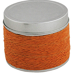 Kerze SHIVA , orange, Metallic, 5,00cm (Breite)