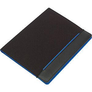 Portfolio YOUNG STAR , blau, schwarz, Polyester, 32,00cm x 2,00cm x 26,00cm (Länge x Höhe x Breite)