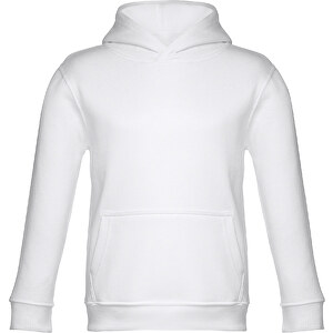 THC PHOENIX KIDS WH. Kinder Unisex-Sweatshirt, Mit Kapuze , weiß, Baumwolle und Polyester, 8, 51,00cm x 43,50cm (Länge x Breite)