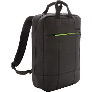 Soho Business RPET 15.6' Laptop-Rucksack PVC-frei , schwarz, rPET, Polyester, 29,00cm x 41,00cm x 10,00cm (Länge x Höhe x Breite)