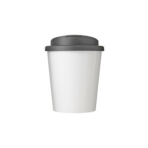 Americano® Espresso 250 Ml Isolierbecher Mit Auslaufsicherem Schraubverschluss , weiß / grau, PP-Kunststoff, 12,00cm (Höhe)