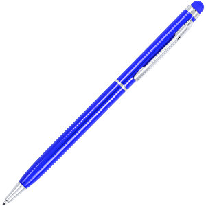 Kugelschreiber Pointer Byzar , blau, Aluminium, 13,70cm (Breite)