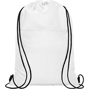 Oriole Kühltasche Mit Kordelzug 5L , weiß, 210D Polyester, 32,00cm x 43,00cm (Länge x Höhe)